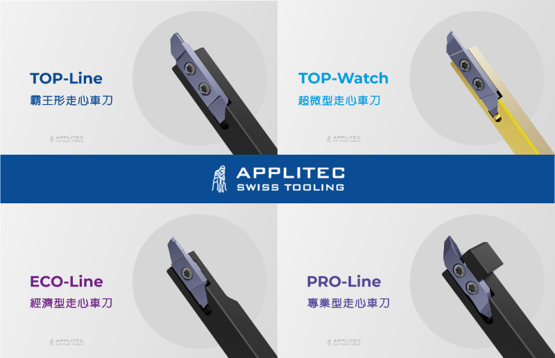 從效率到穩定 | APPLITEC 提供全方位走心車床加工刀具 - 富達興企業最新消息｜德國瑞士CNC夾治具與刀具技術動態 - 富達興企業有限公司